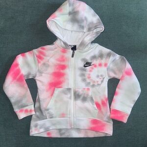 Girls Nike full zip hoodie size 6